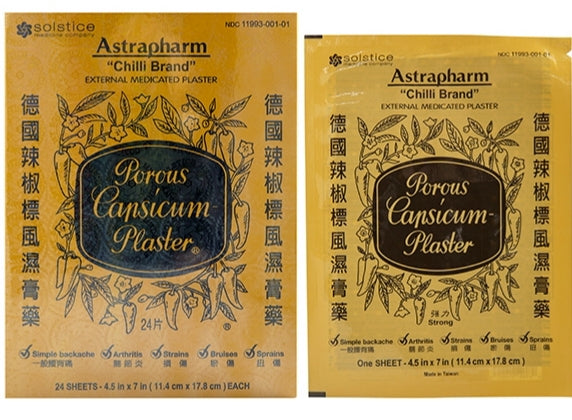 Thuốc Dán Ớt (Miếng Lớn)